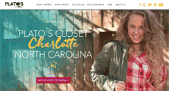 Desktop Screenshot of platosclosetcharlotte.com