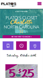 Mobile Screenshot of platosclosetcharlotte.com